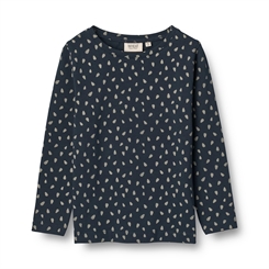 Wheat Manna t-shirt LS - Navy sprucecone